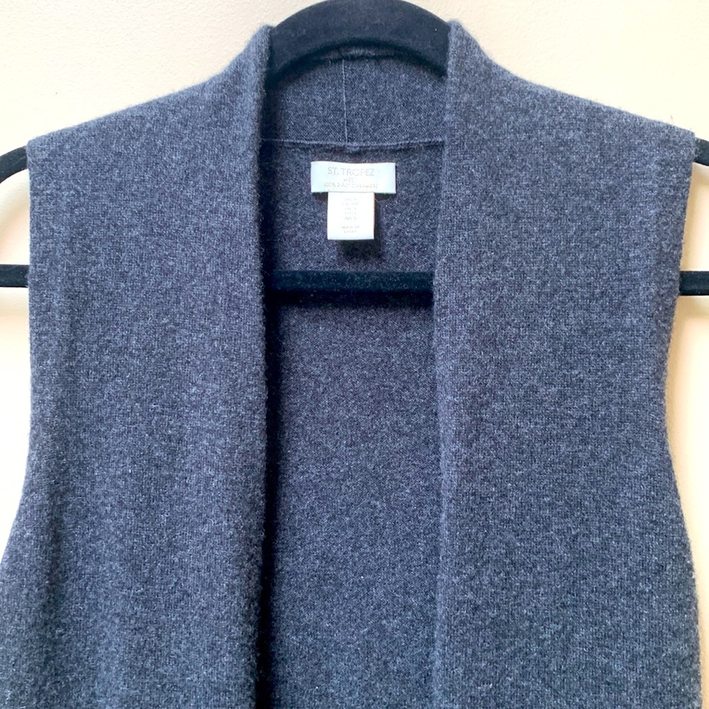 Cashmere duster
